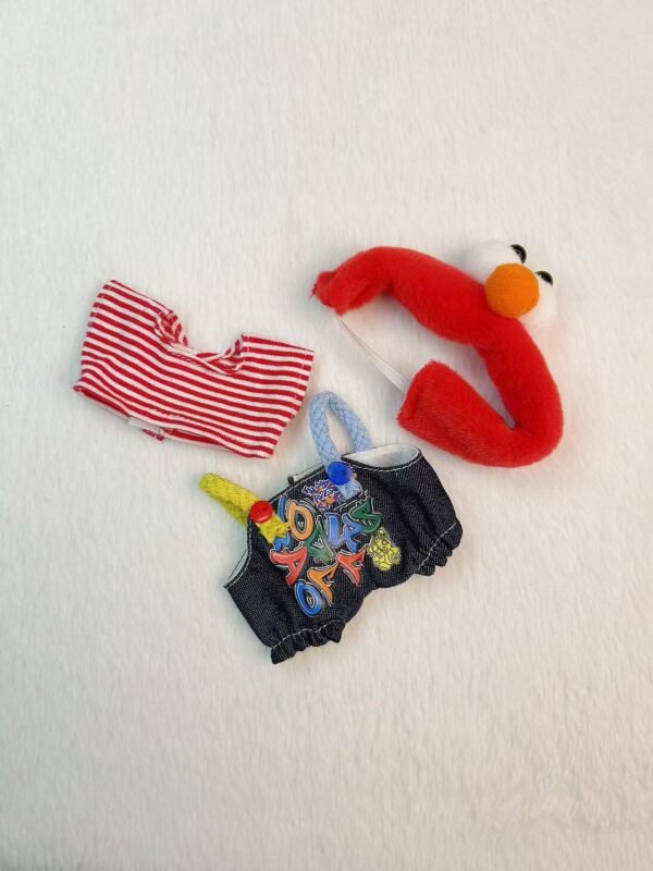Fuzzy Cartoon Street Set for 17cm Dolls