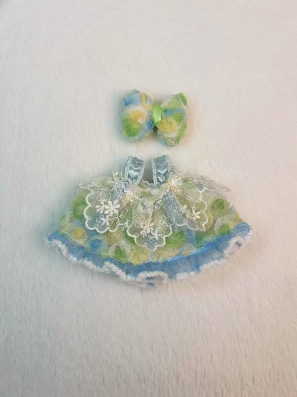 Fairy Green Princess Dress for 17cm Dolls